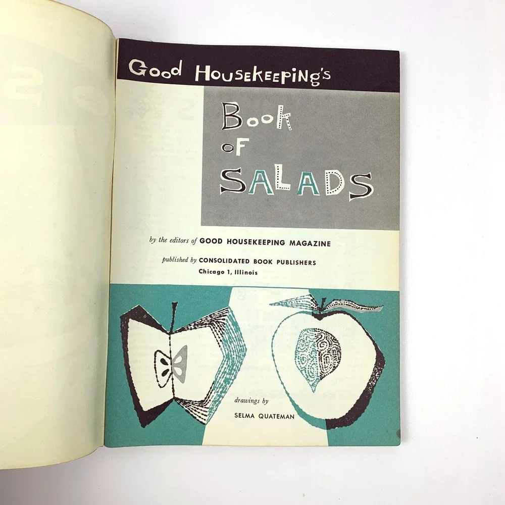 VTG MCM Good Housekeeping Cook‎ Book Lot of 5 Quick n Easy Casserole Salads SEE